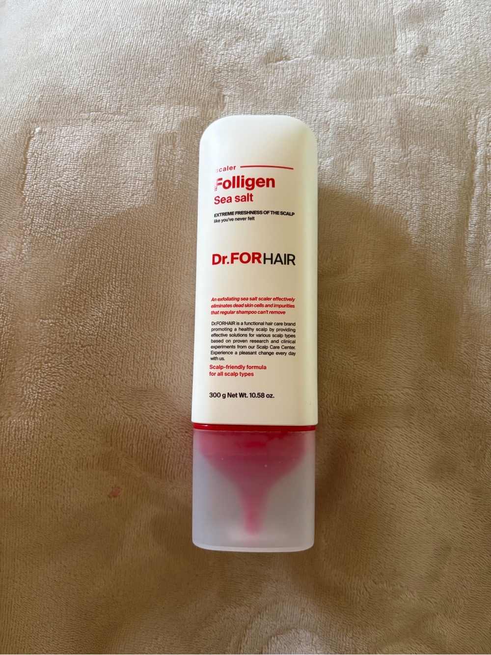 Dr. FORHAIR Folligen Sea Salt Scaler (10.58 oz/300 g). ***K-Beauty Bestseller***